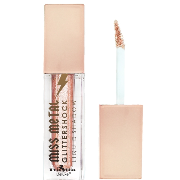 Vegan Glitter Liquid Eyeshadow - Gold - Picture 1 of 2